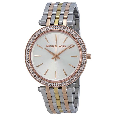 michael kors mk3203 women& 39|Michael Kors darci silver watch.